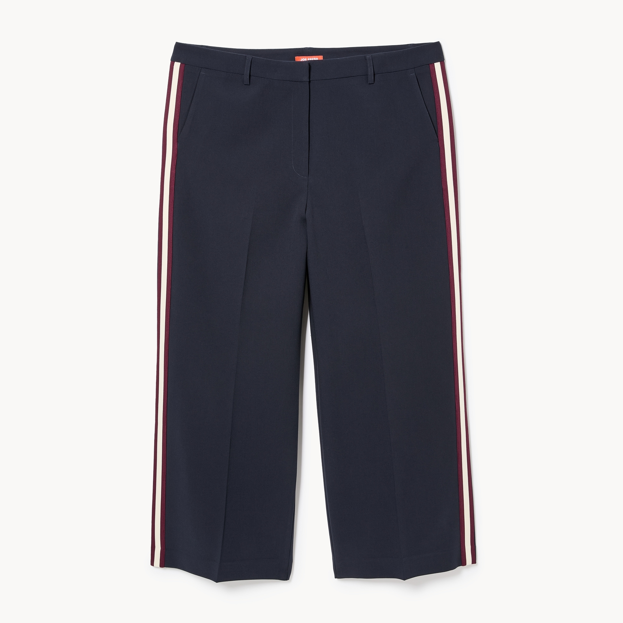 Women+ Side Striped Wide Leg Pant