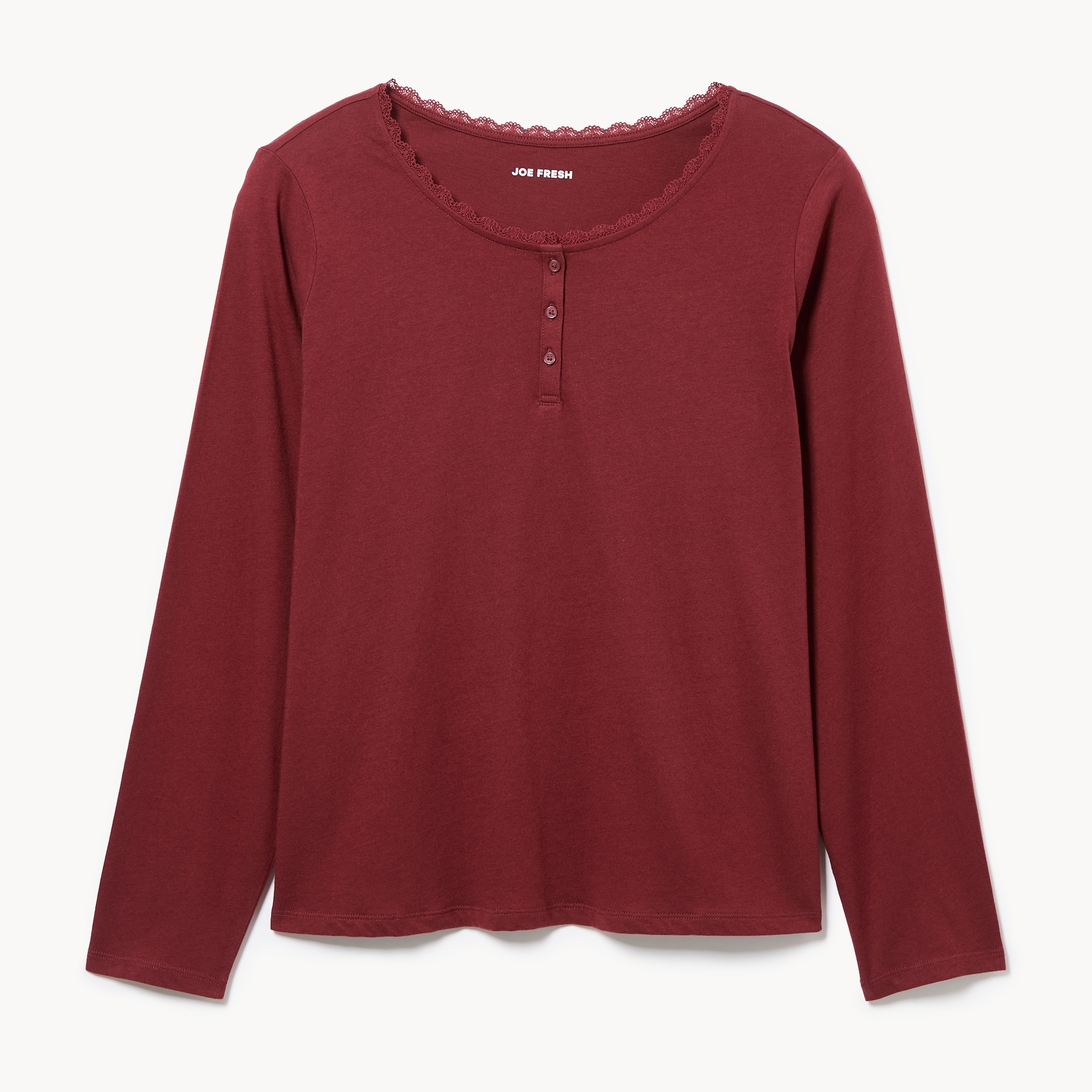 Women+ Henley Sleep Top