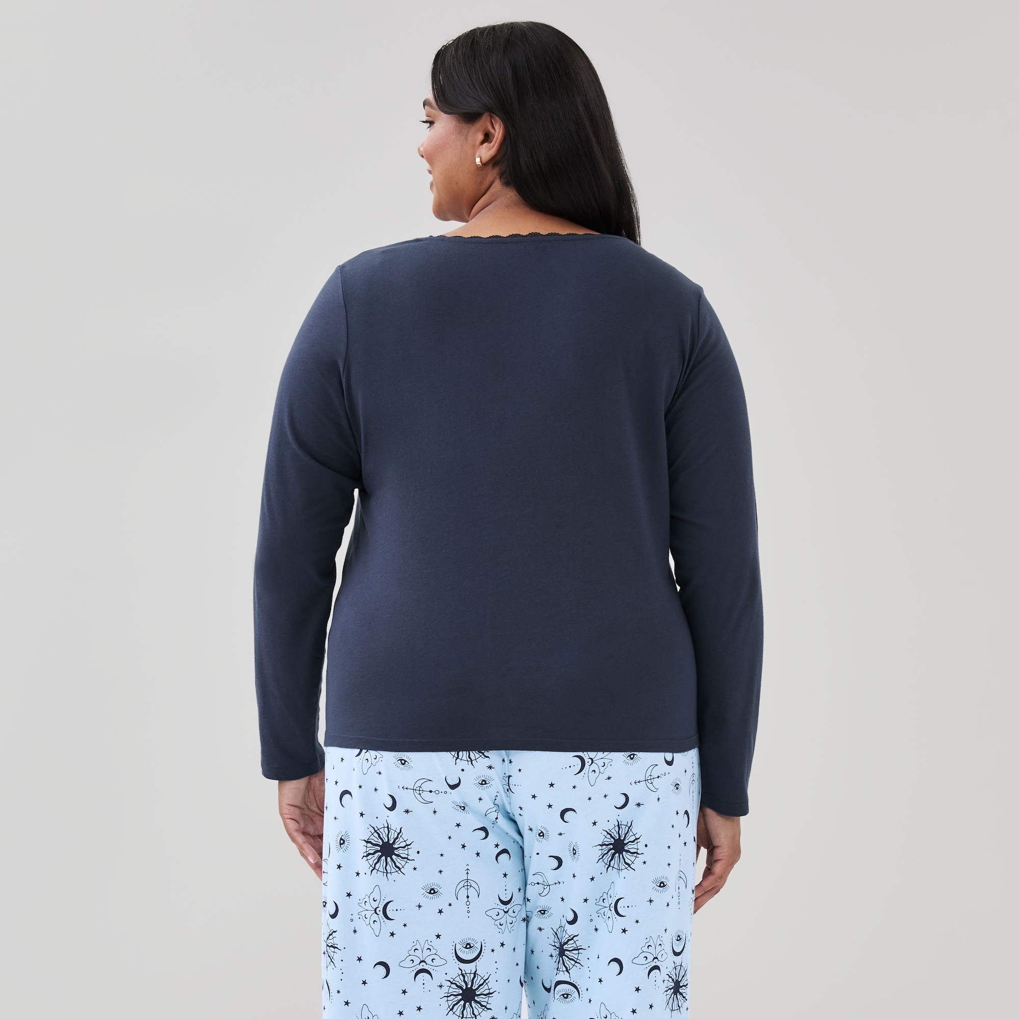 Women+ Henley Sleep Top