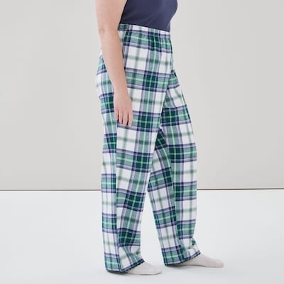 Pantalon de nuit en flanelle Femmes+ - Vert