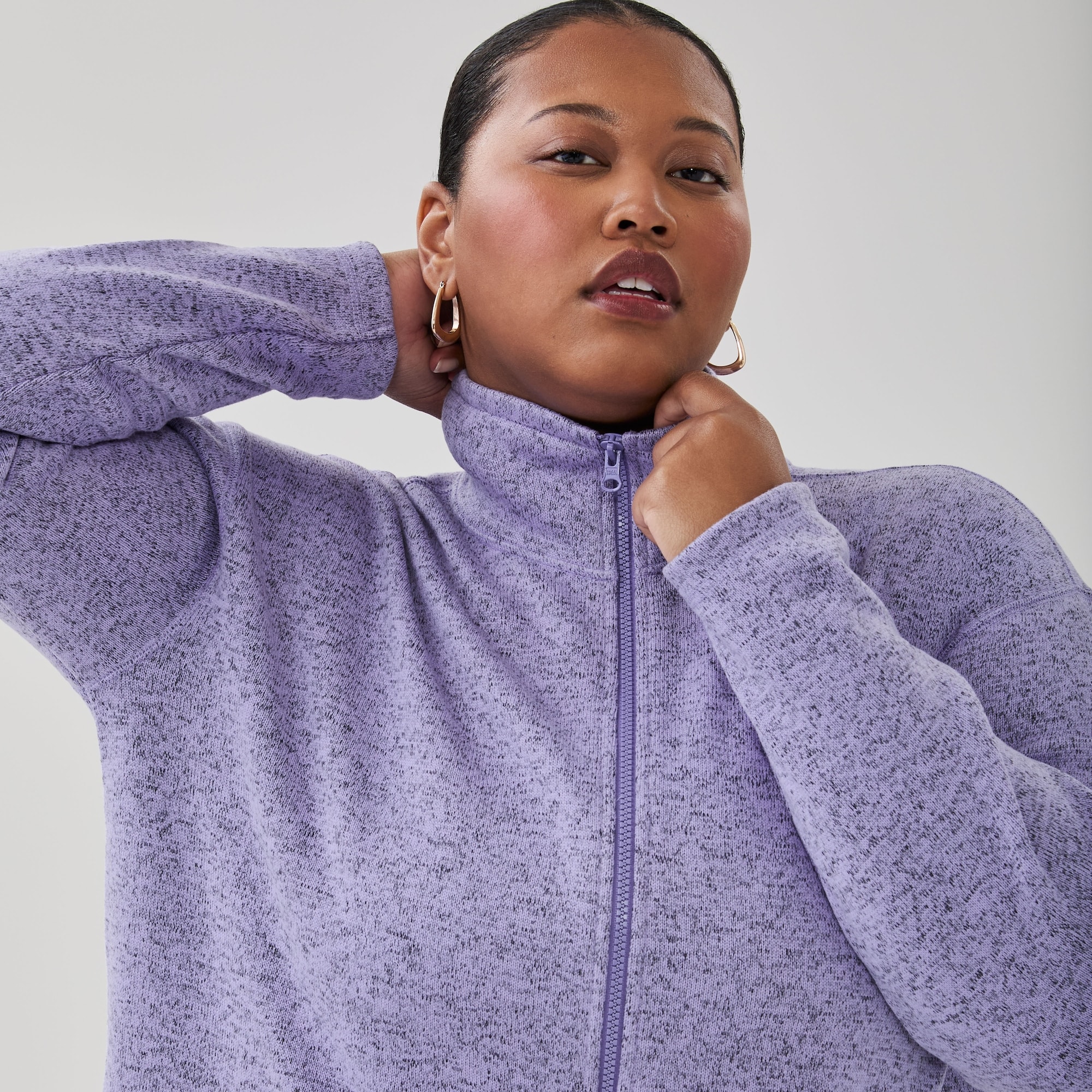 Women+ Active Fleece Zip-Up Jacket