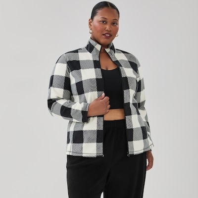 Women+ Active Microfleece Jacket - Black