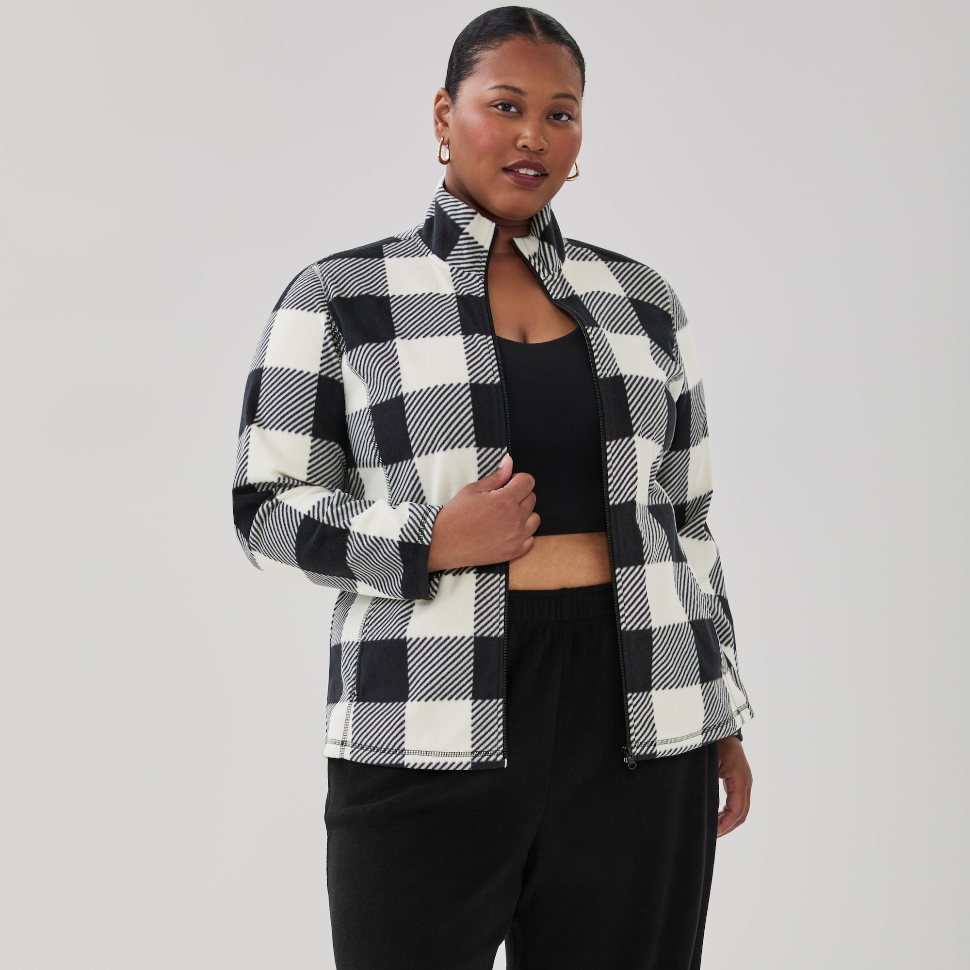 Veste sport en micromolleton Femmes+