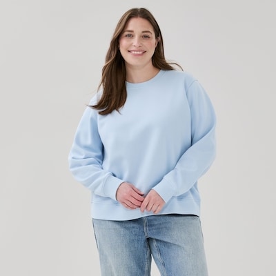 Joe Fresh Chandail ras du cou sport en molleton Femmes+ 1 ea, 15,00 $/1ch