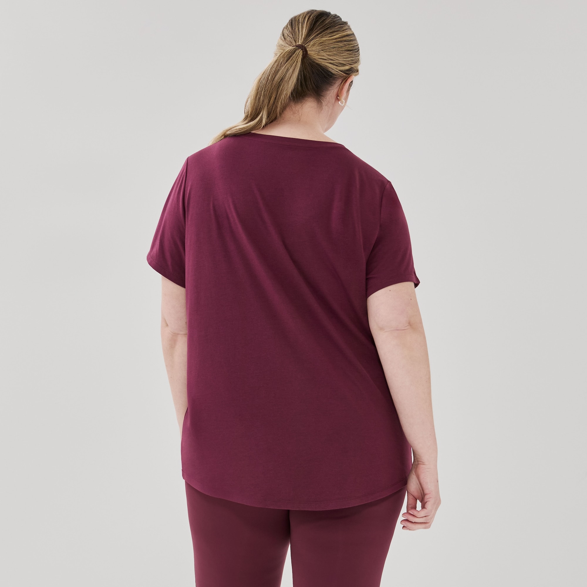 T-shirt sport à col rond Femmes+