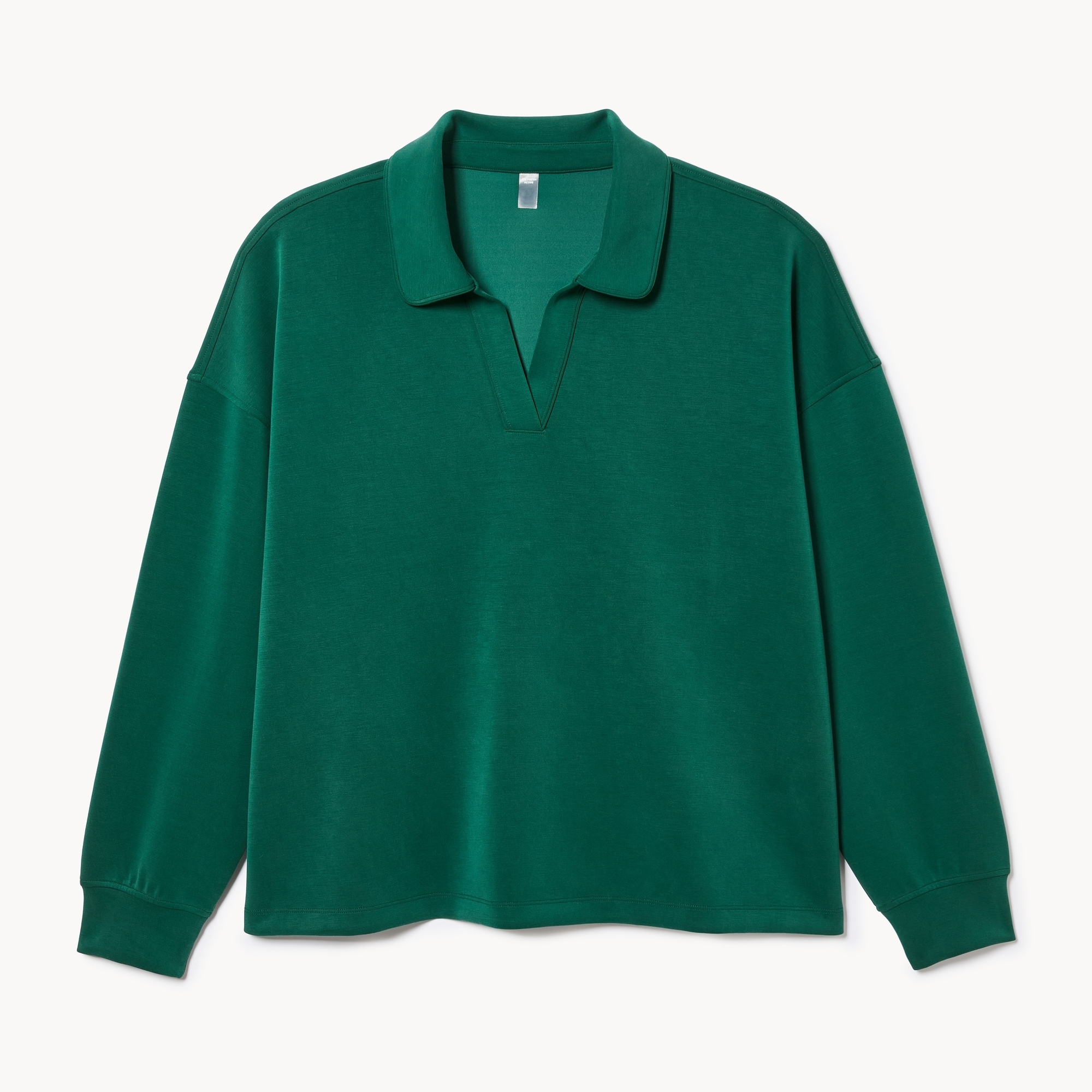 Women+ Active SoftWash Polo Sweatshirt