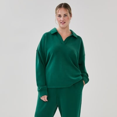 Joe Fresh Women+ Active SoftWash Polo Sweatshirt 1 ea, $39.00/1ea