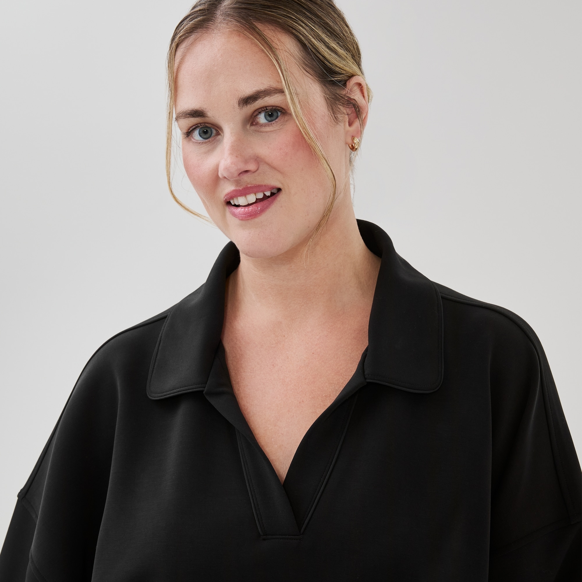 Women+ Active SoftWash Polo Sweatshirt