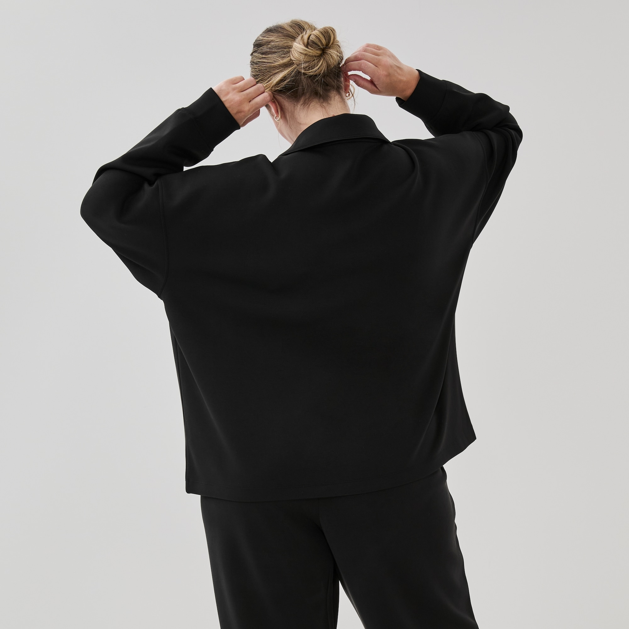 Women+ Active SoftWash Polo Sweatshirt