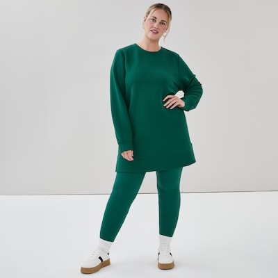 Women+ Active Long Sleeve Top - Dark Green