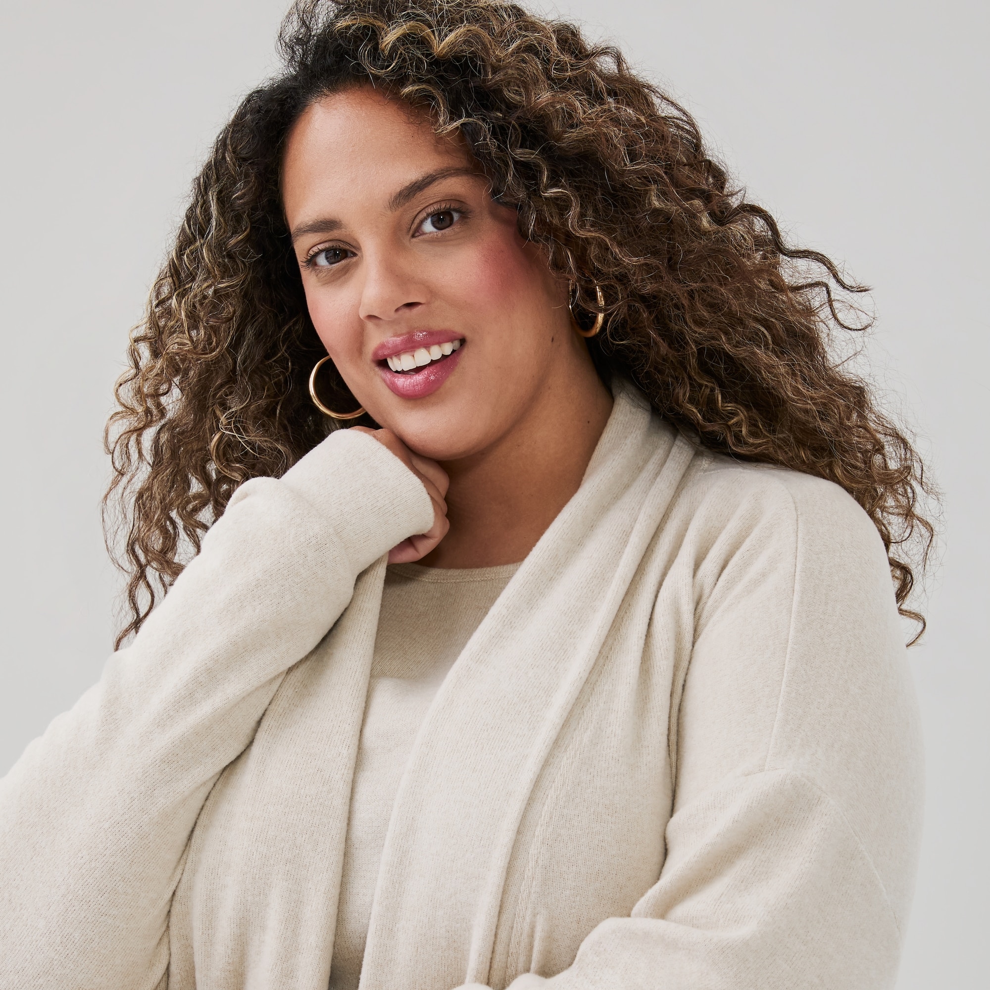 Women+ Active Open Front Cardigan