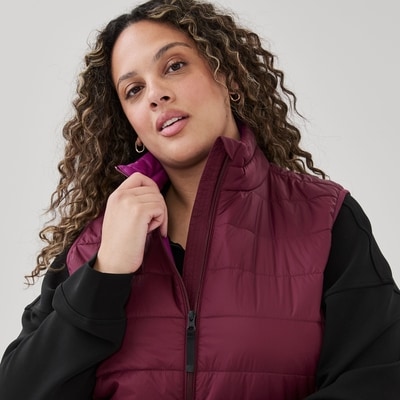 Veste matelassée Femmes+ - Marron