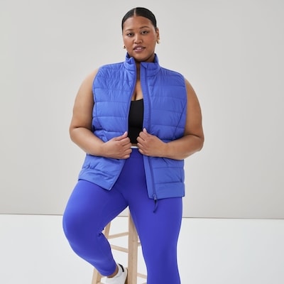 Veste matelassée Femmes+ - Bleu Vif