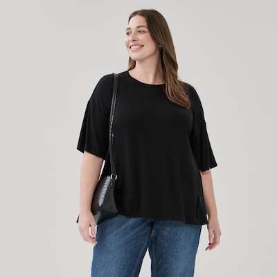 Women+ Relaxed Fit T-Shirt - JF Black