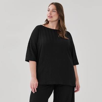 Women+  Dolman Sleeve Top - JF Black