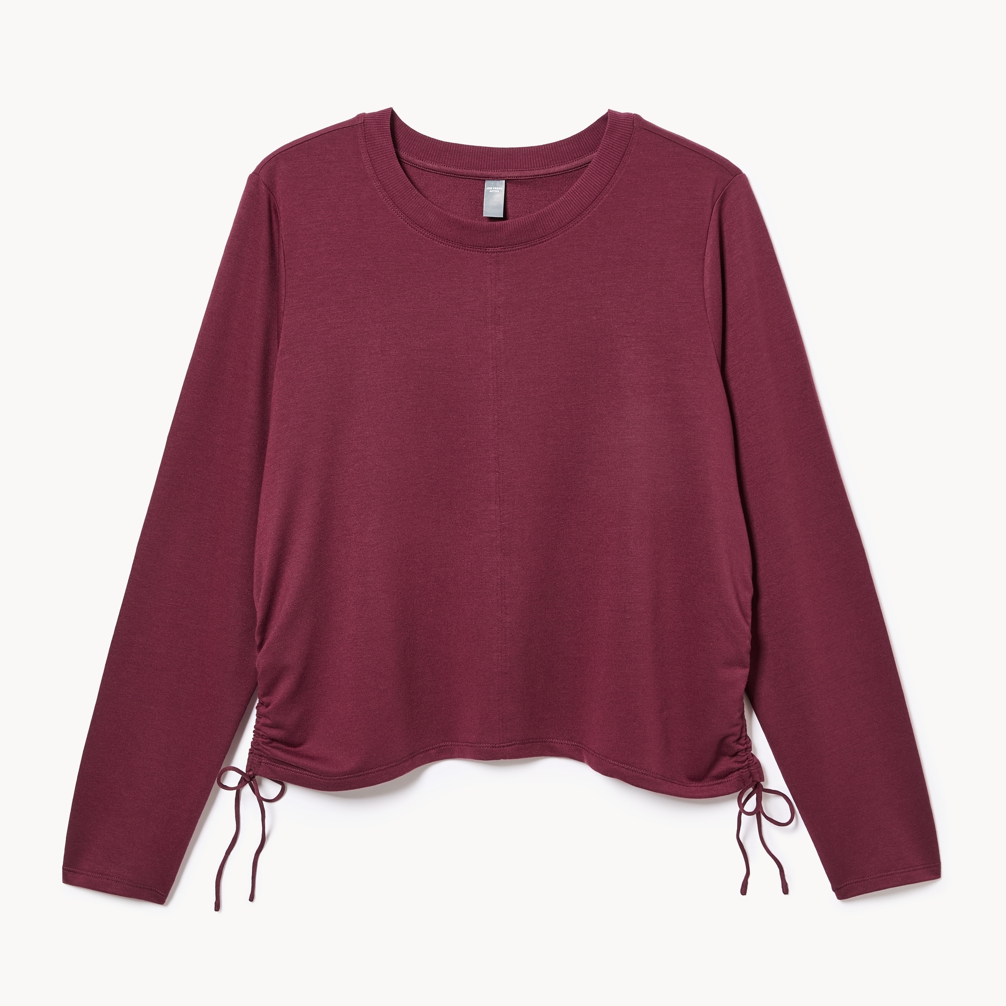 Women+ Active Side Cinched Long Sleeve Top