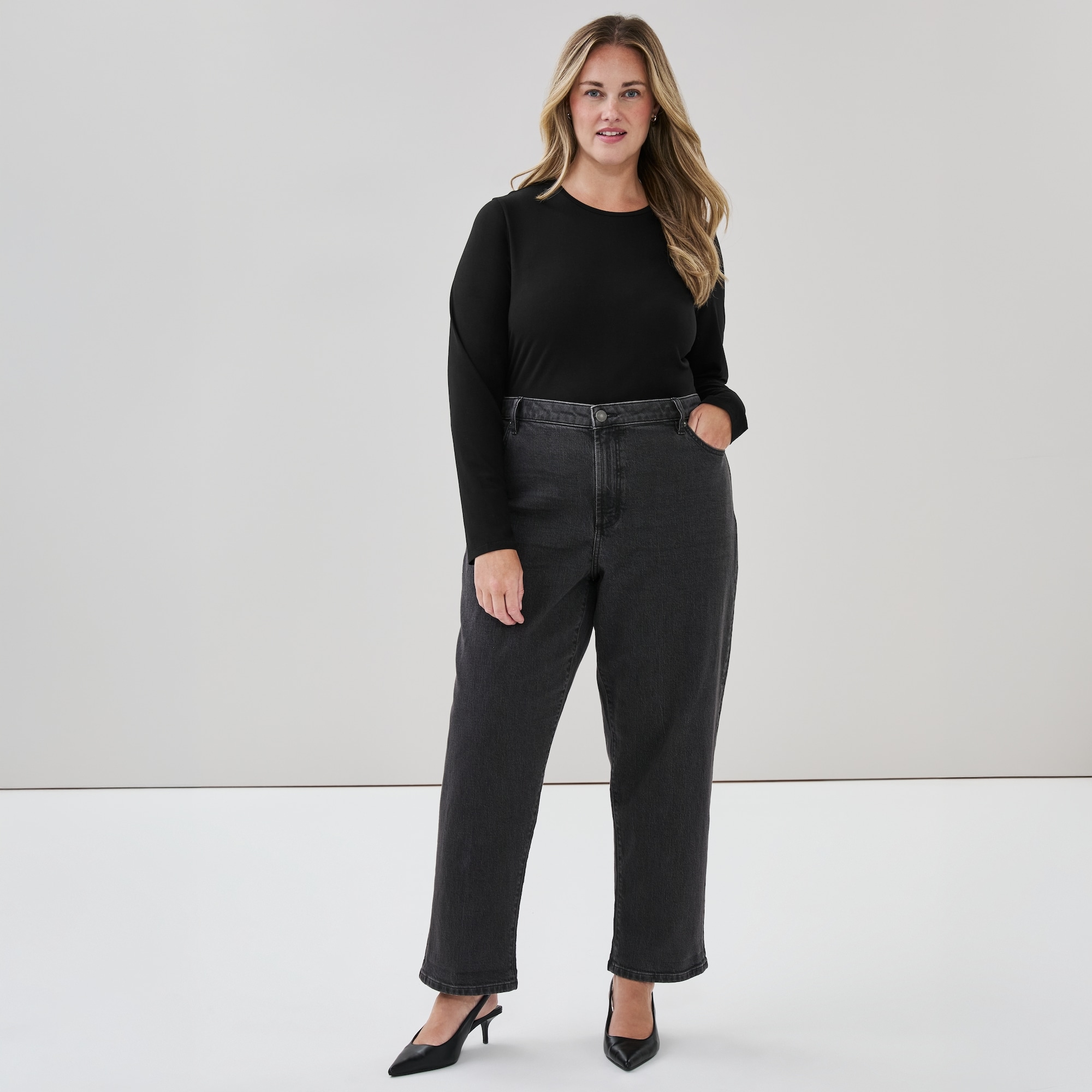 Women+ Classic Fit Long Sleeve Top