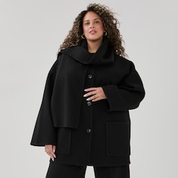 X'mas SALE【Na.e】ナエtraditional meltoncoat Joe Fresh Women+ Melton Scarf Coat - 1 ea | Atlantic Superstore