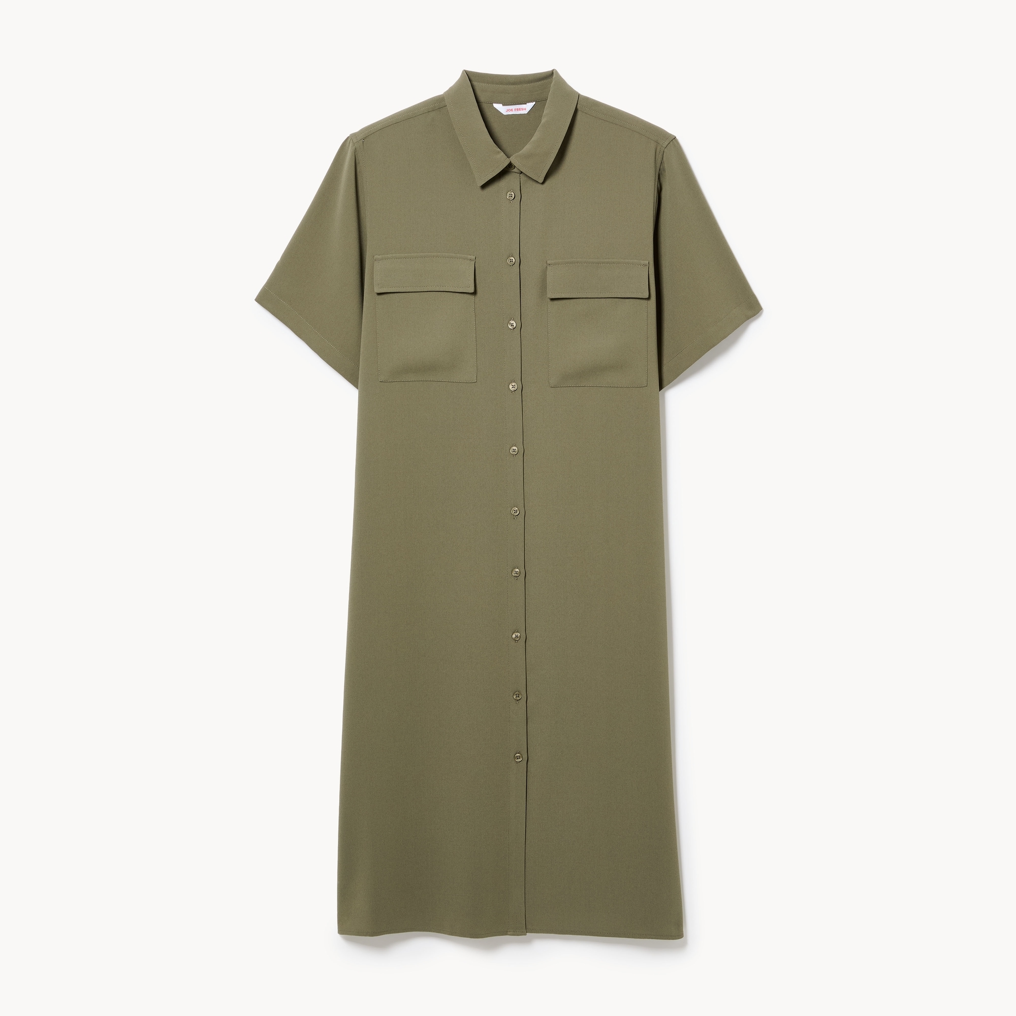 Robe chemisier en crêpe Femmes+