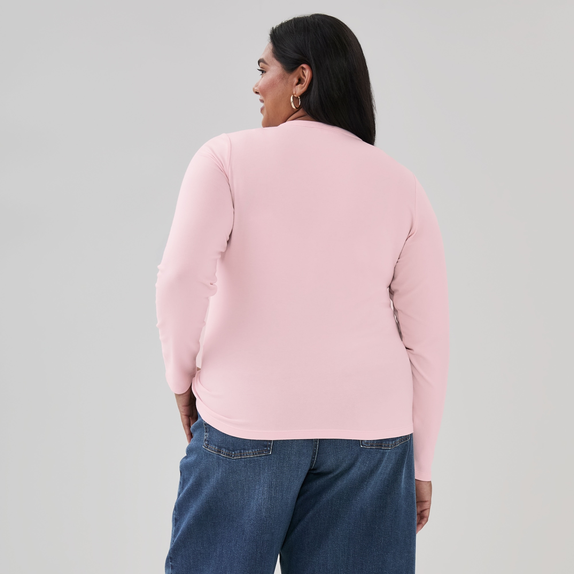 Women+ Crewneck Long Sleeve Top