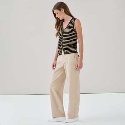 Joe Fresh Pantalon à jambe tonneau 1 ea, 35,00 $/1ch