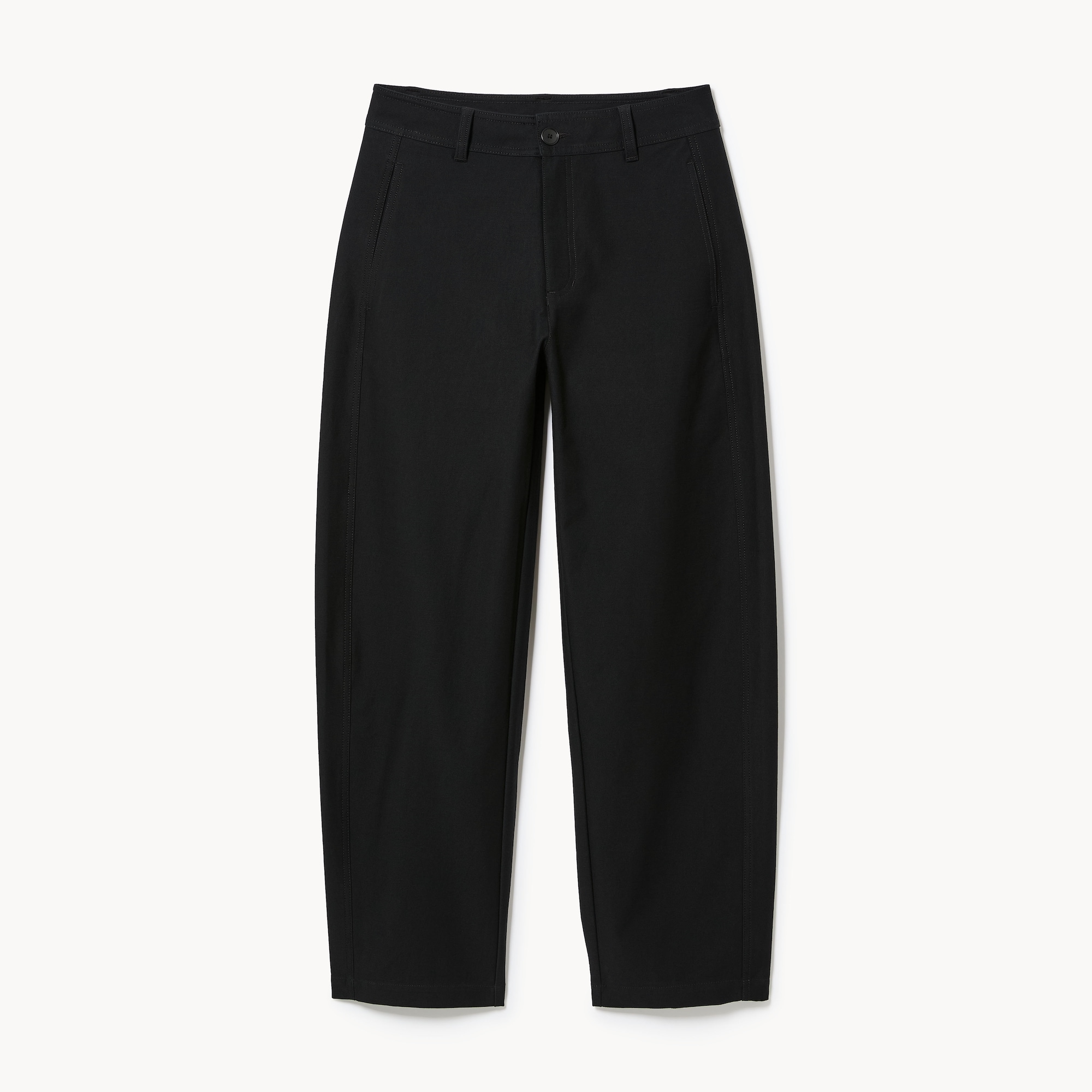 Pantalon à jambe tonneau