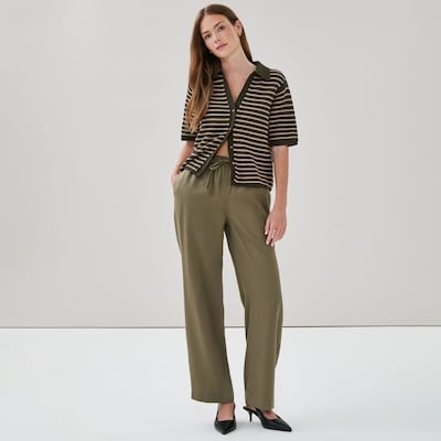Pull-On Pant - Khaki Green