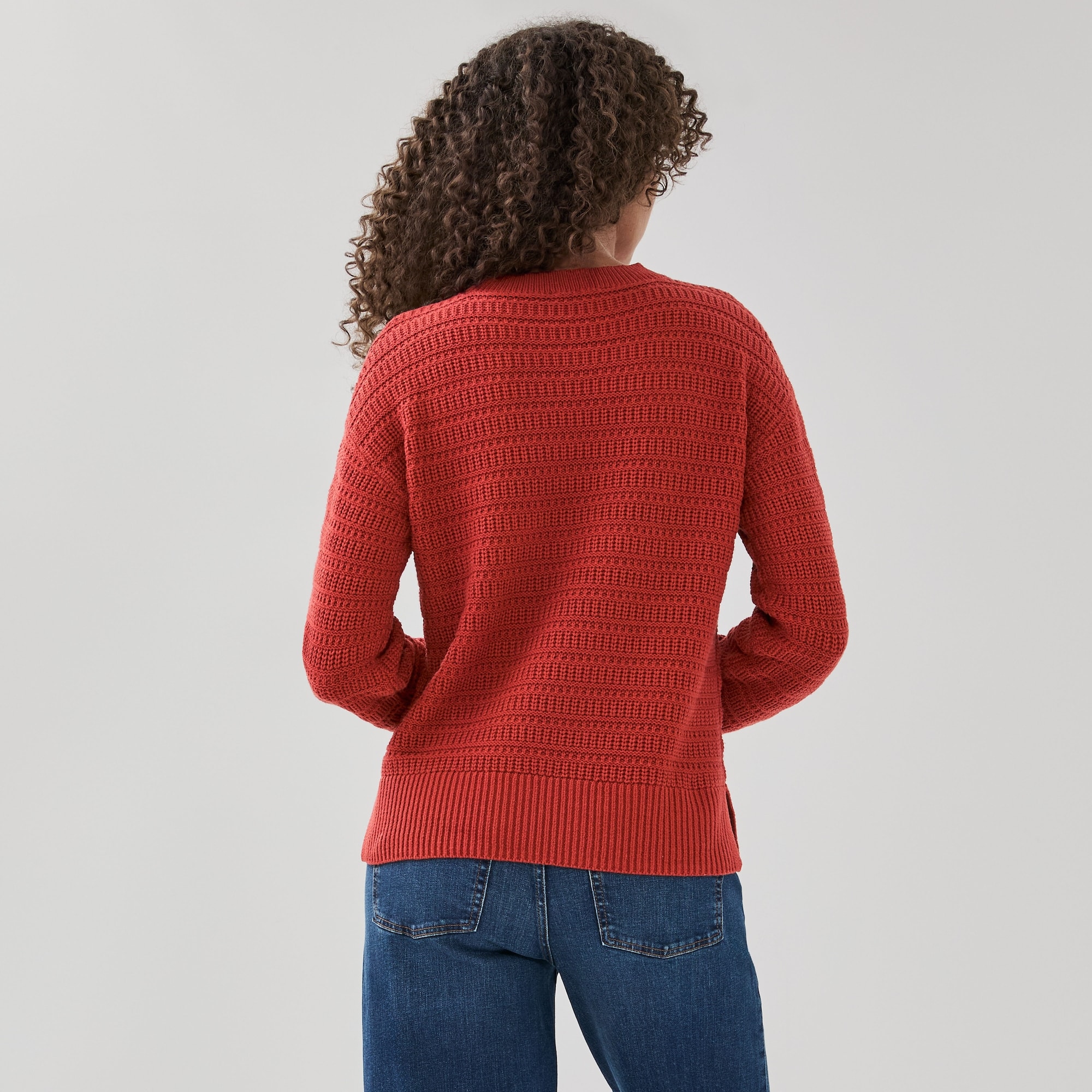 Open Knit Sweater