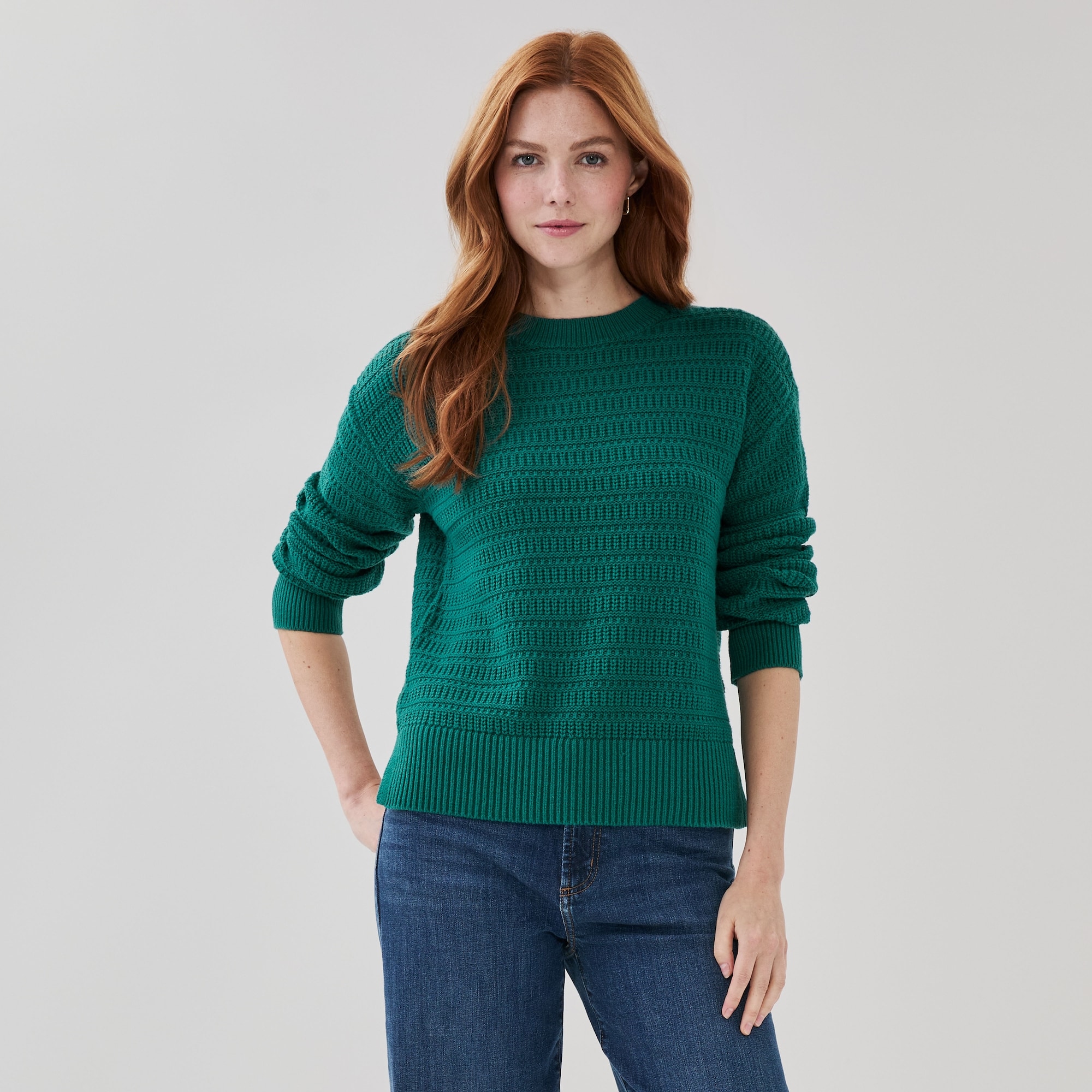 Open Knit Sweater