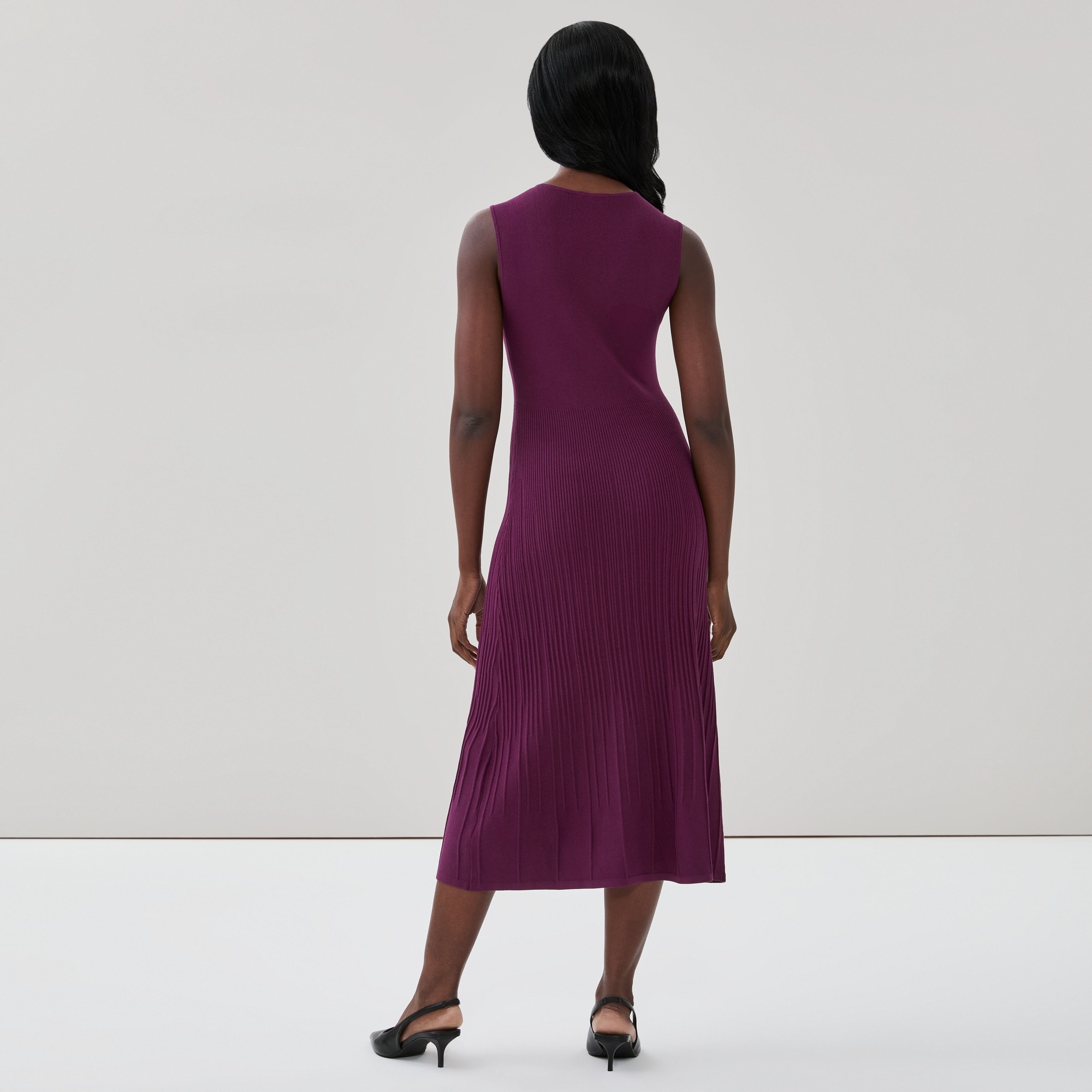 Robe-chandail midi
