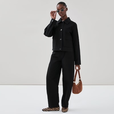 Twill Overshirt - JF Black