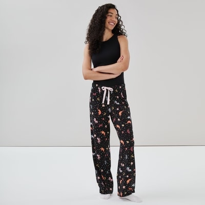 Printed Sleep Pant - JF Black