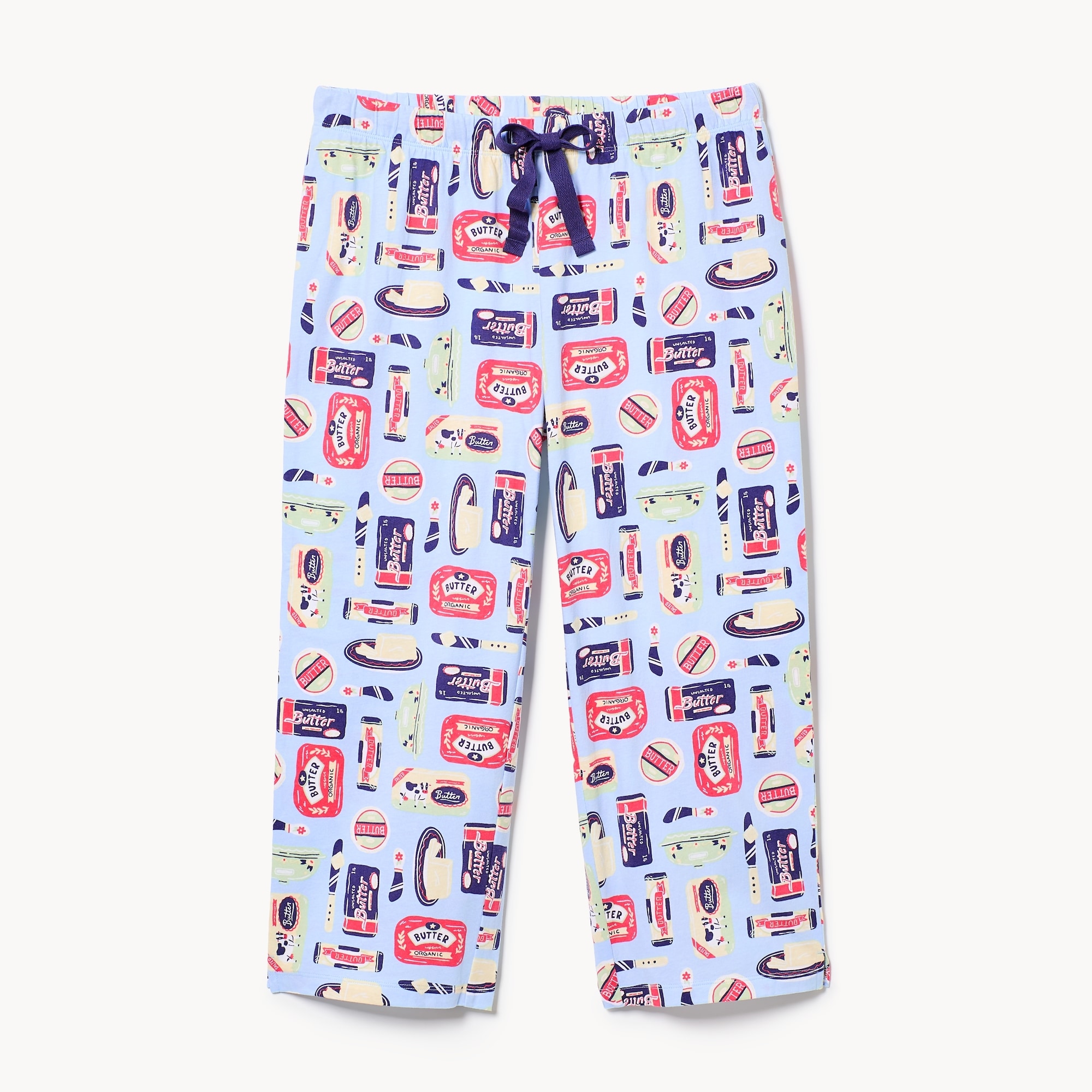 Pantalon de nuit court imprimé