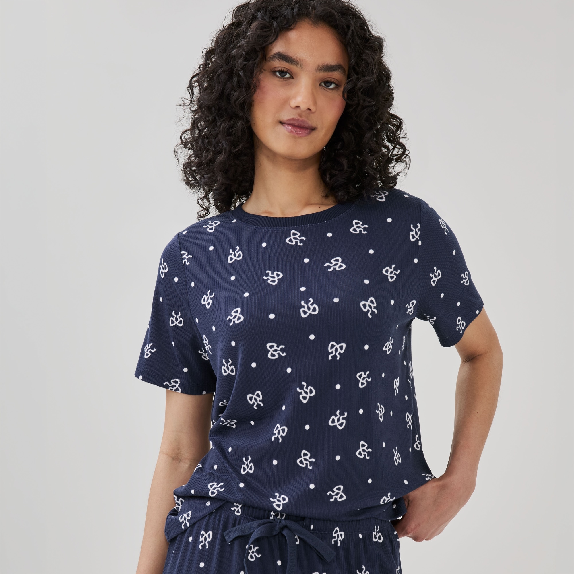Ensemble avec t-shirt imprimé