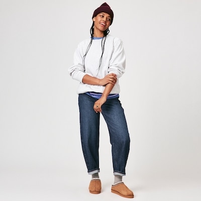 Joe Fresh Dark Wash Barrel Jean 1 ea, $39.00/1ea