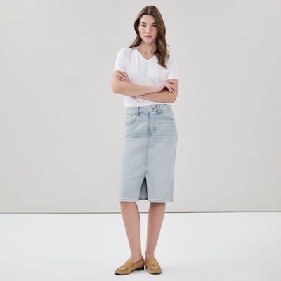 Joe Fresh Denim Midi Skirt 1 ea, $35.00/1ea