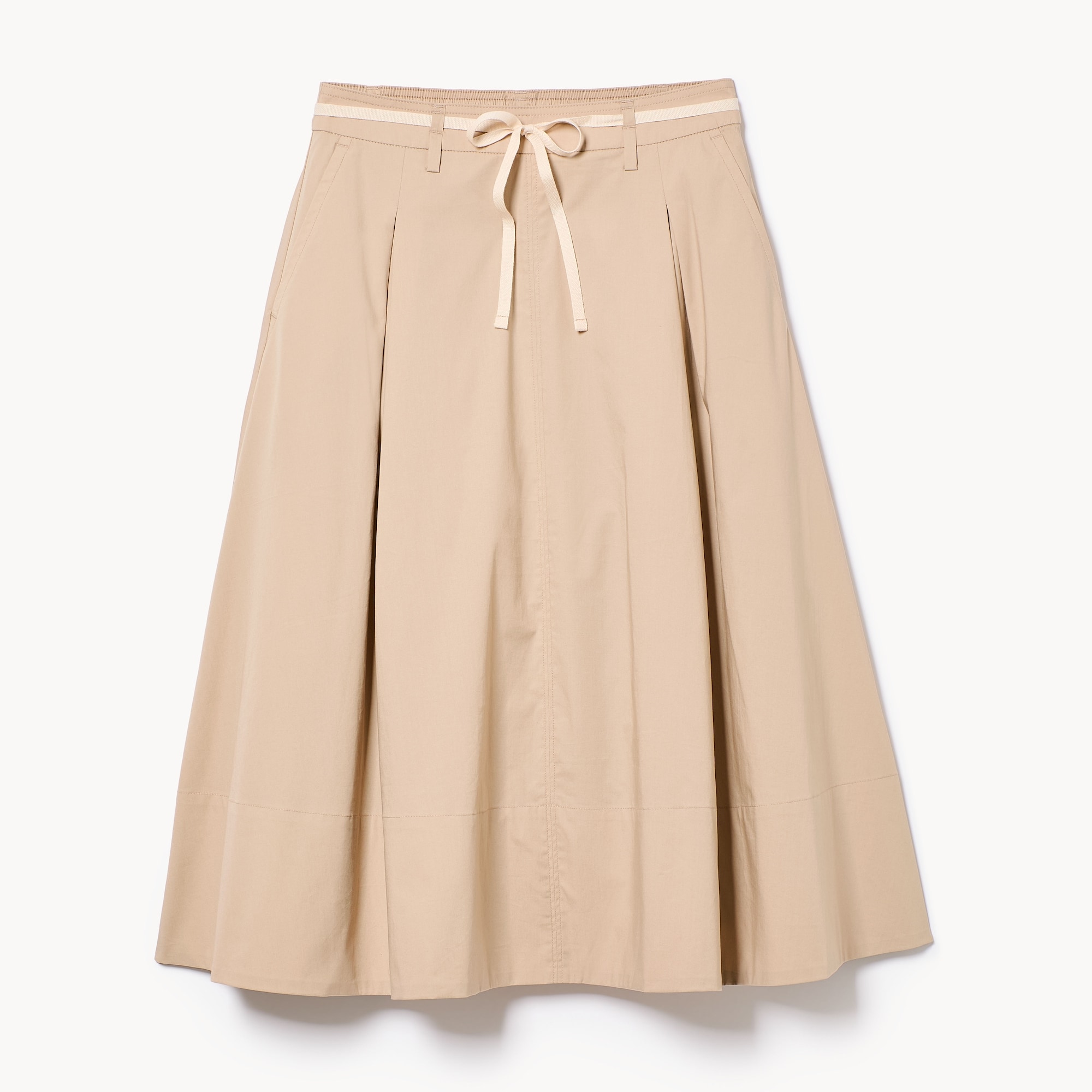Flared Midi Skirt