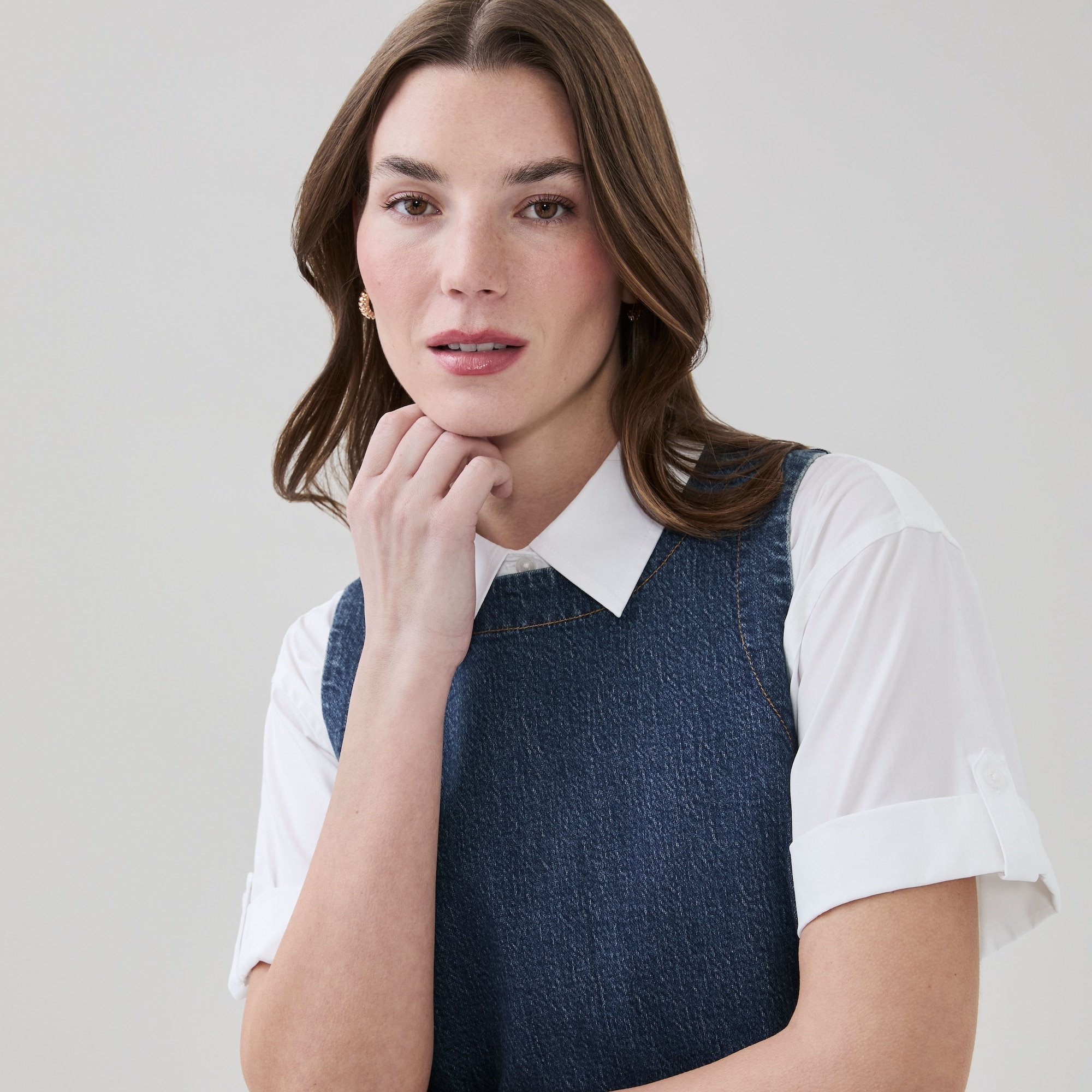Minirobe en denim