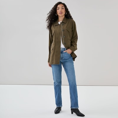 Utility Jacket - Khaki Green