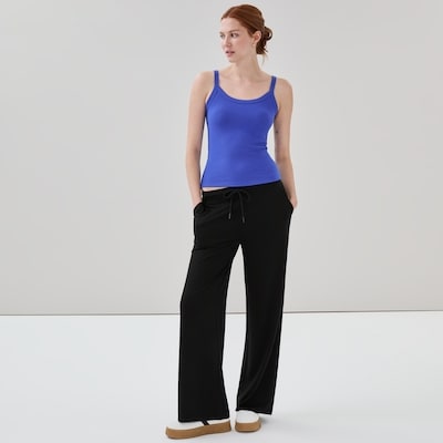 Active Straight Leg Sweatpant - Black