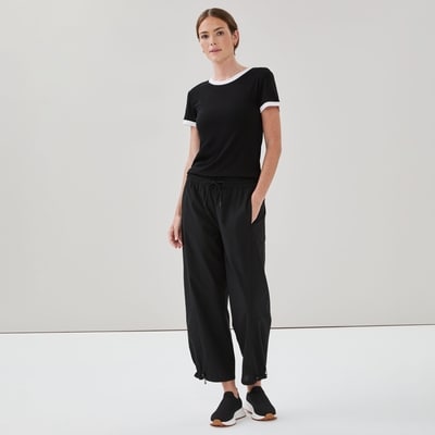 Active Side Cinch Pant - Black