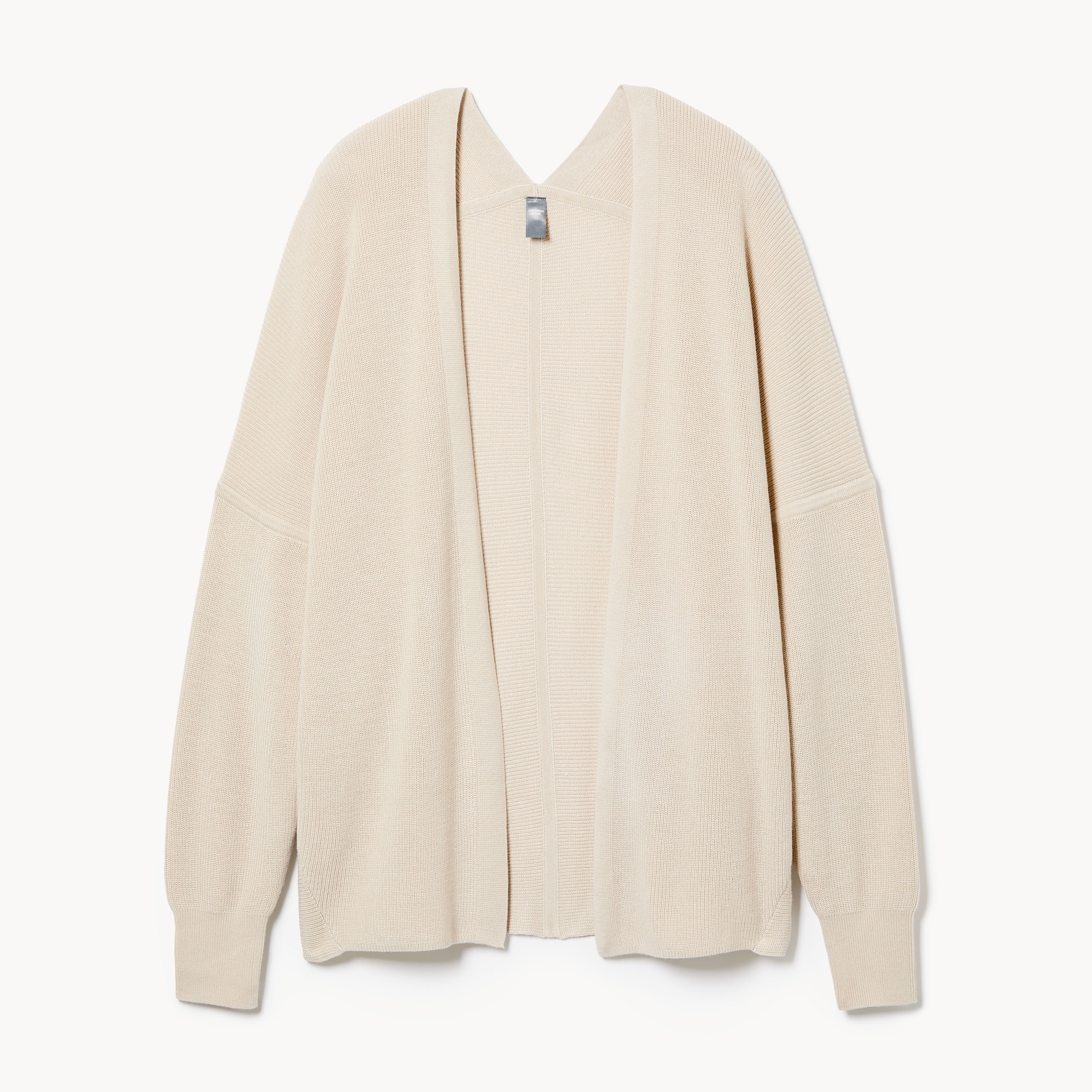 ヨシゾ Jieda OVER KNIT - BEIGE Active Knit Cardigan in Light Sand from Joe Fresh