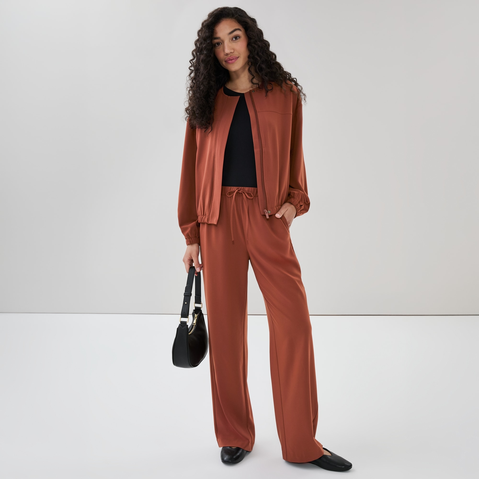 Blouson d’aviateur ample