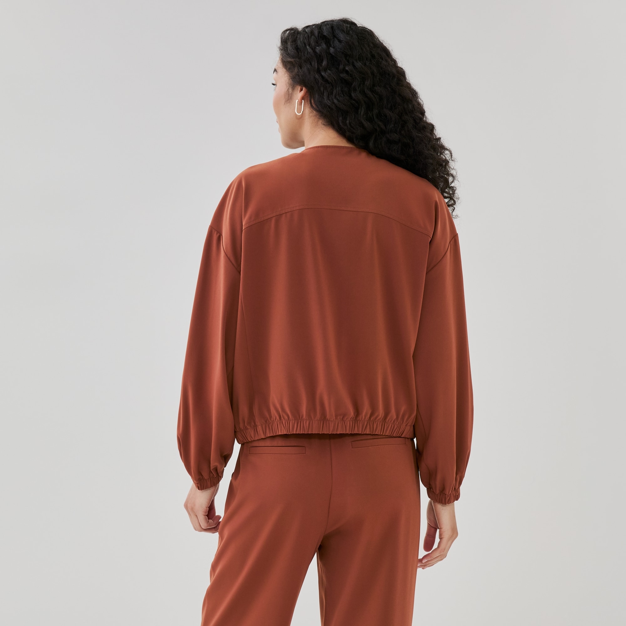 Blouson d’aviateur ample