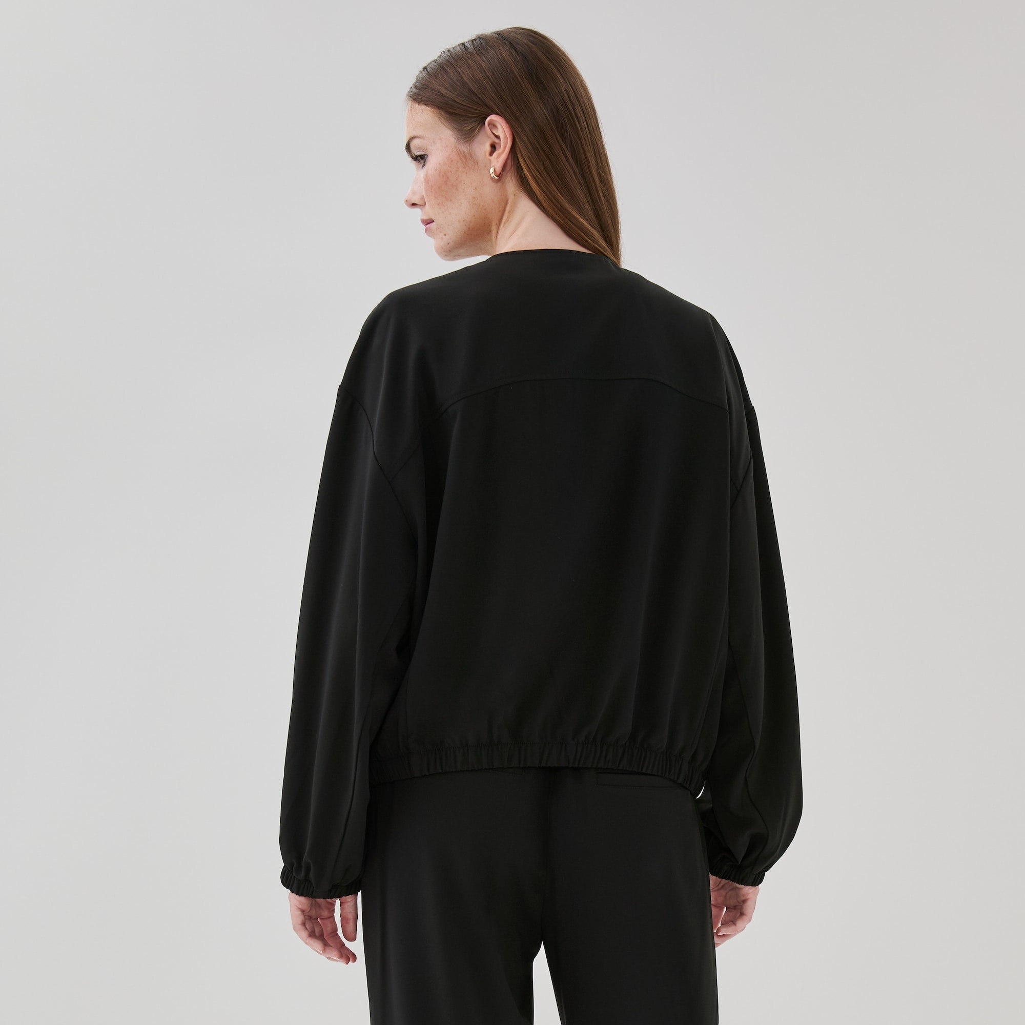Oversized Bomber Jacket