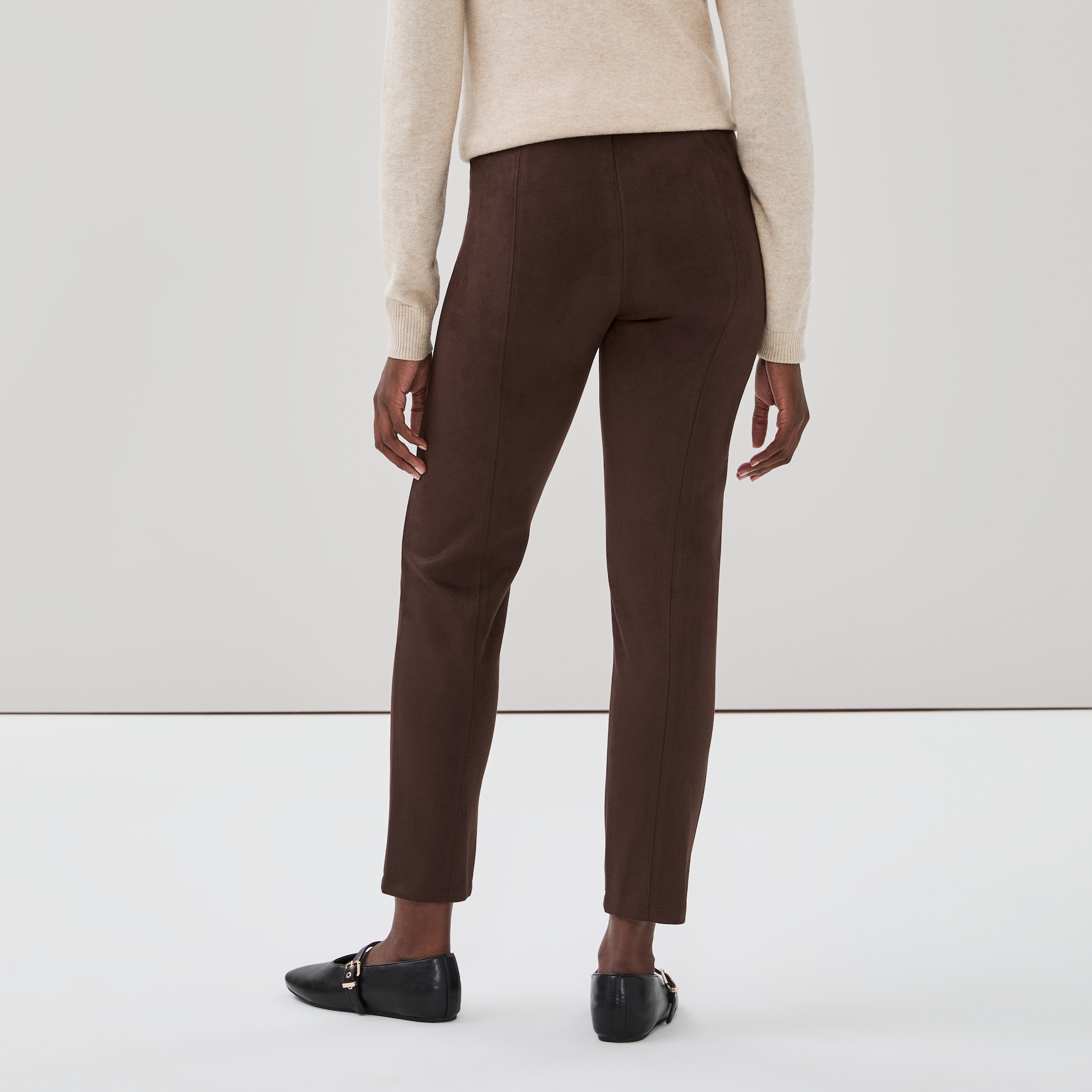 Faux Suede Legging