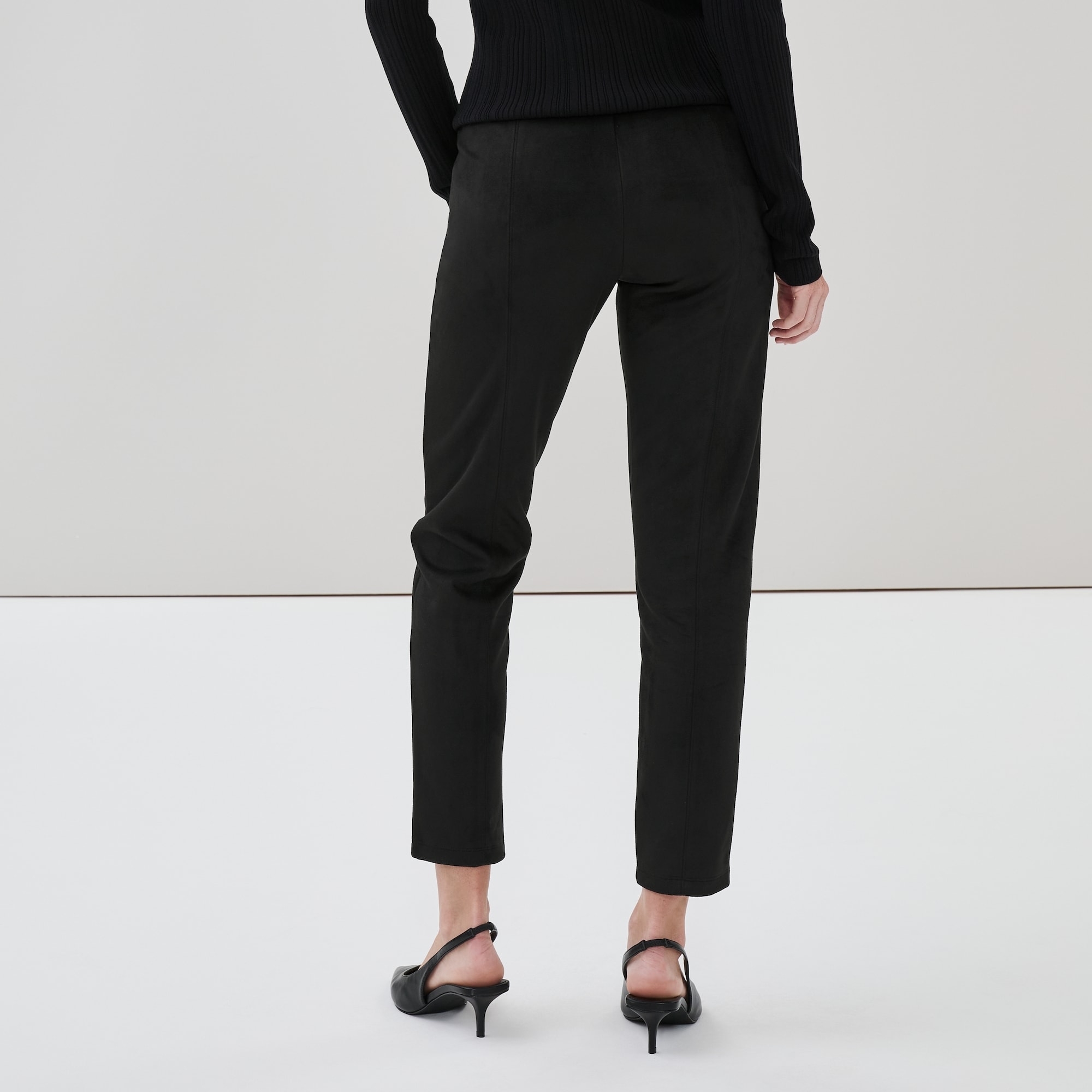Faux Suede Legging