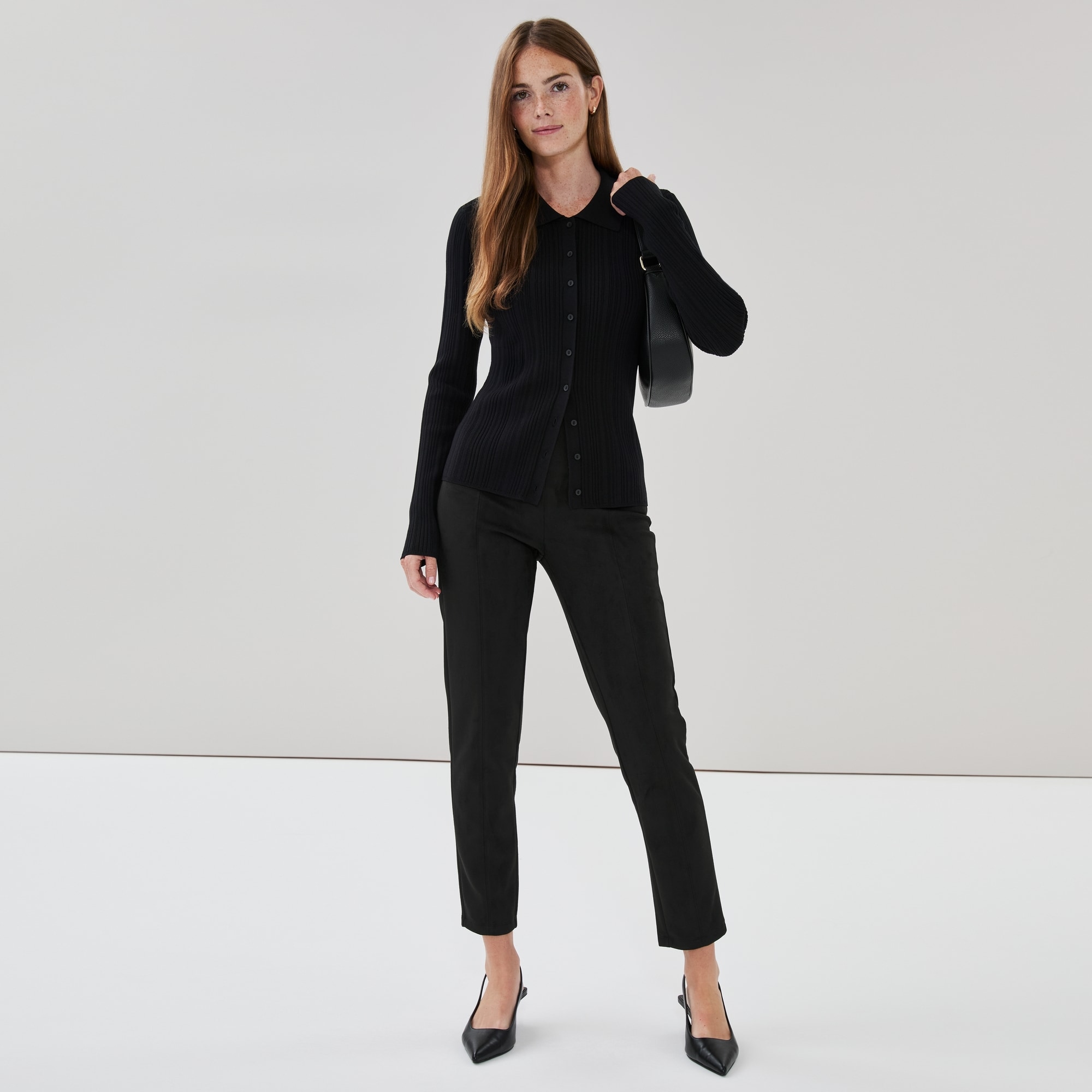 Legging en similisuède