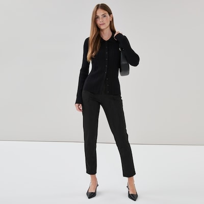 Legging en similisuède - Noir JF