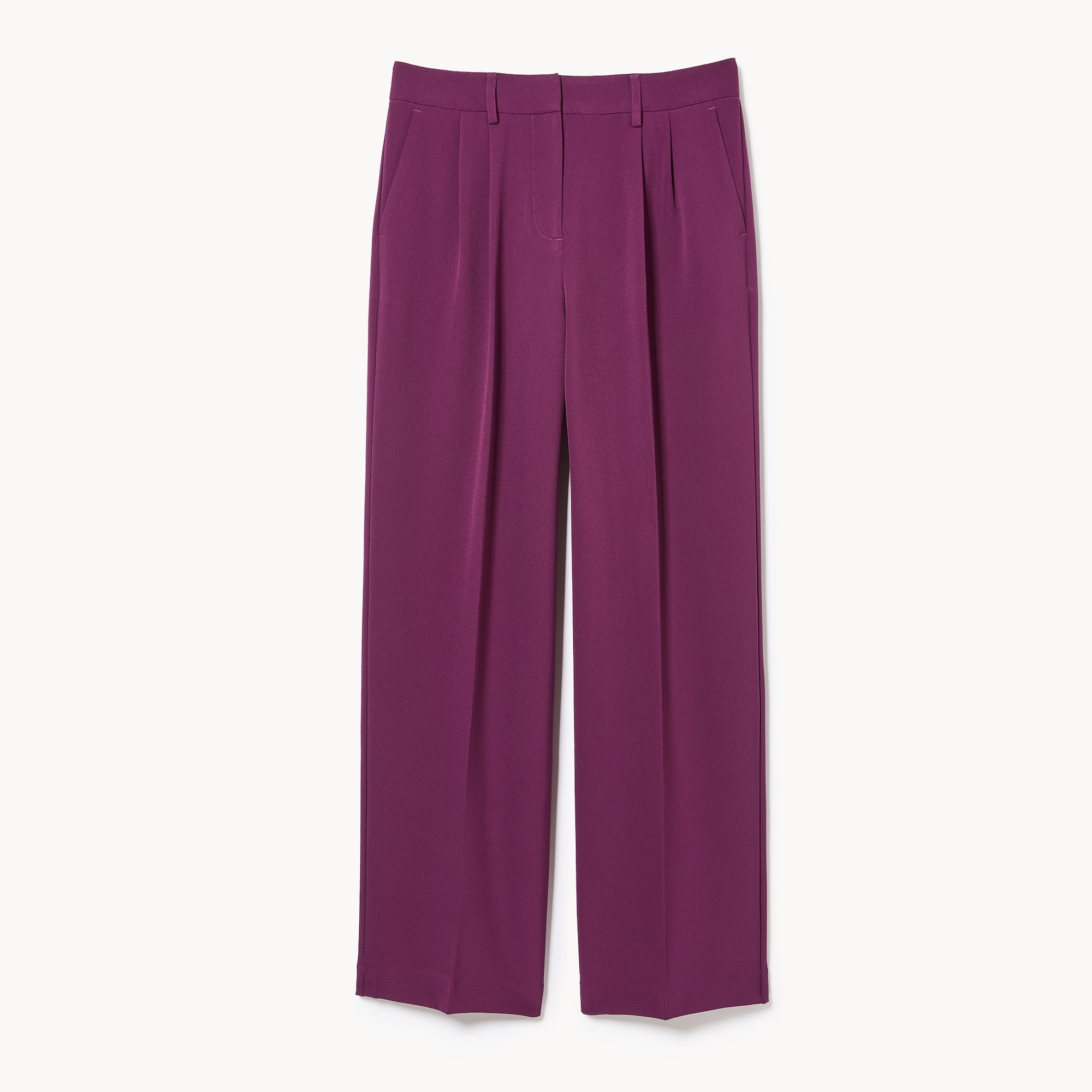 Pantalon de tailleur à jambe large